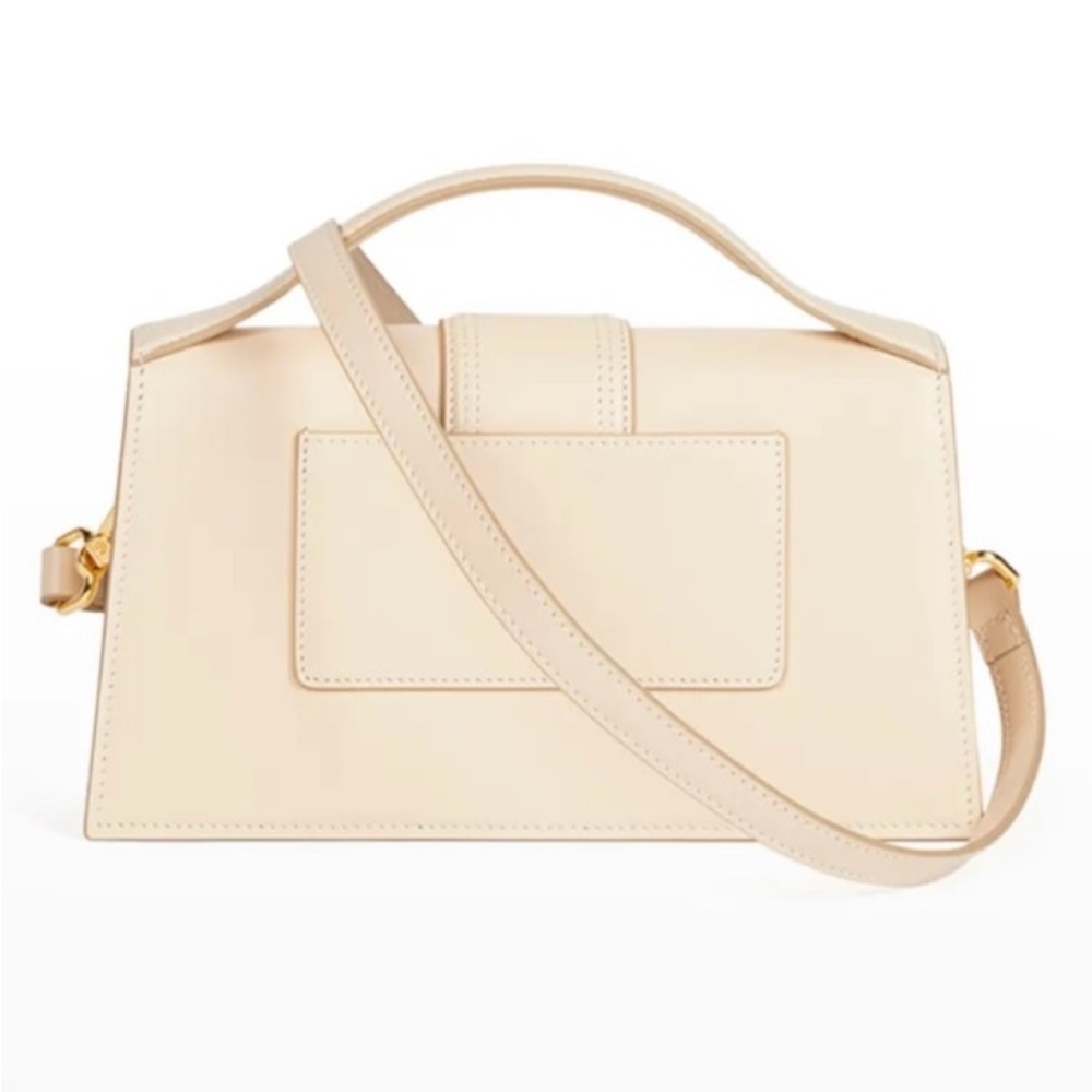 Jacquemus Le Grand Bambino Ivory Bag with Crossbody Strap - Picture 14 of 15